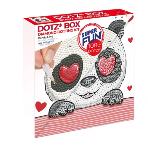 Diamond Dotz - Diamond Painting Panda Liebe