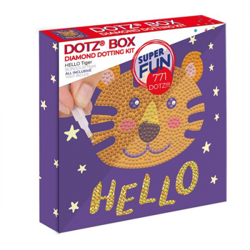 Diamond Dotz - Diamond Painting Hallo Tiger