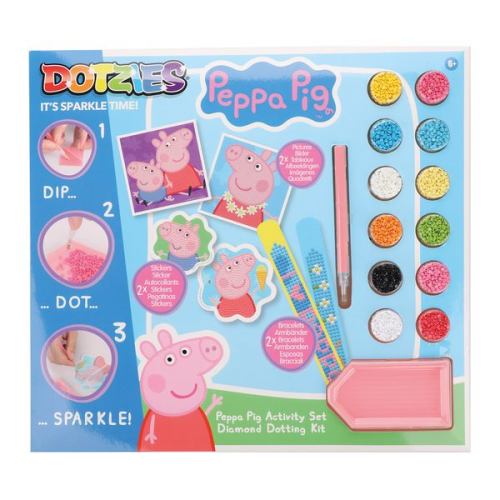 Diamond Dotz - Dotzies - Diamond Painting Set Peppa Pig