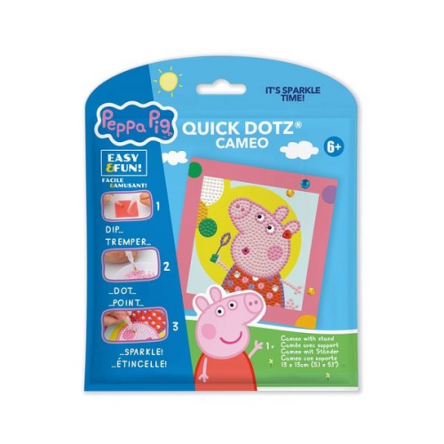 Diamond Dotz - Diamond Painting Peppa Pig Seifenblasen