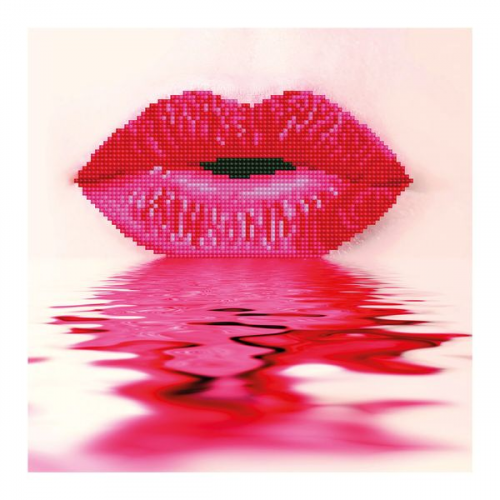 Diamond Dotz - Diamond Painting Rote Lippen