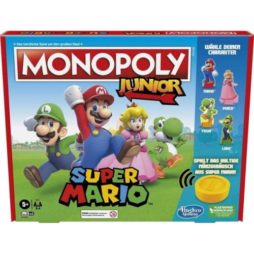 Hasbro - Monopoly Junior Super Mario Edition