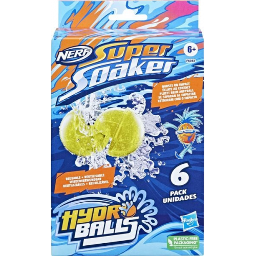 Hasbro - Nerf Super Soaker Hydro Balls 6er-Pack