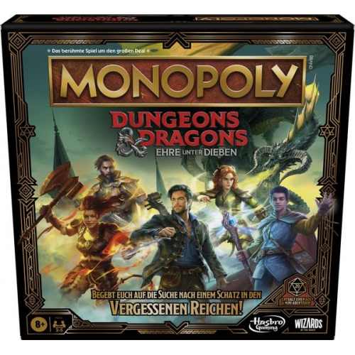 Hasbro - Monopoly - Dungeons & Dragons: Ehre unter Dieben