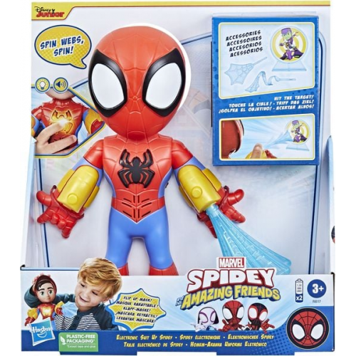 Hasbro - Marvel - Spidey and His Amazing Friends elektronischer Spidey