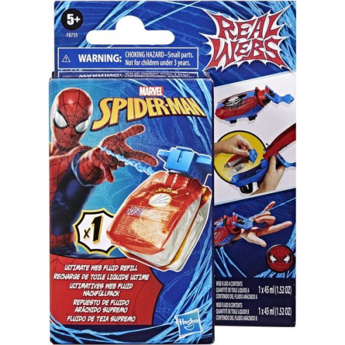 Hasbro - Marvel Spider-Man - Real Webs Ultimatives Web Fluid Nachfüllpack