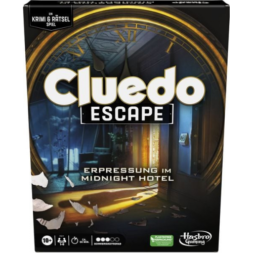 Hasbro - Cluedo Escape - Erpressung im Midnight Hotel