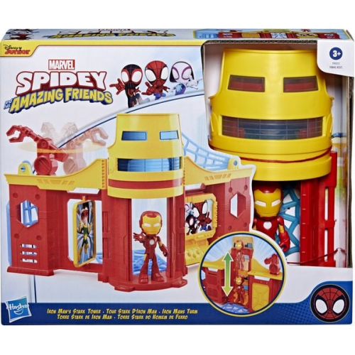 Hasbro - Marvel Spidey and His Amazing Friends - Iron Mans Turm