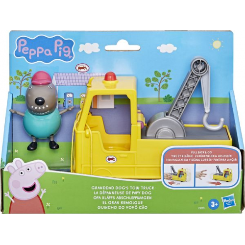 Hasbro - Peppa Pig - Opa Kläffs Abschleppwagen