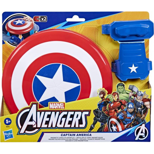 Hasbro - Marvel Avengers - Magnetisches Schild und Halterung