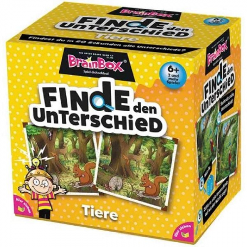 Green Board - BrainBox - Finde den Unterschied Tiere