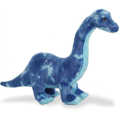 Aurora 32119 - Dinosaurier Brachiosaurus, blau, Plüsch, 39 cm