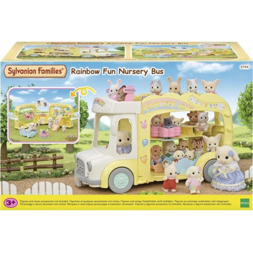 Sylvanian Families - Erlebniskindergarten Bus Regenbogen