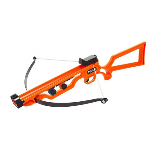 Petron SURESHOT Crossbow Kinder Armbrust mit 3 Pfeilen, orange/schwarz