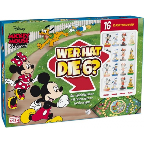 ASS Altenburger Spielkarten - Disney Mickey Mouse & Friends - Wer hat die 6?