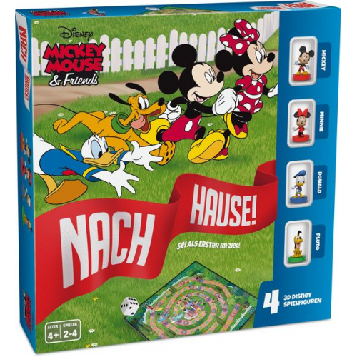 ASS Altenburger Spielkarten - Disney Mickey Mouse & Friends - Nach Hause, Gänsespiel