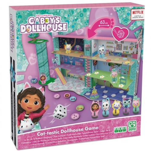 Gabby´s Dollhouse - das katz-tastische Puppenhaus-3D Brettspiel