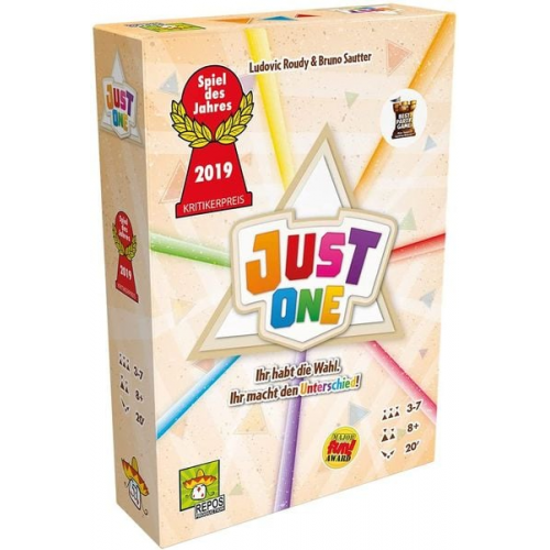 Just One, Spiel des Jahres 2019