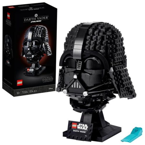 LEGO® Star Wars™ Darth Vader™ Helm (75304); kreatives Bauset; cooles Star Wars Sammlerstück zum Ausstellen (834 Teile)