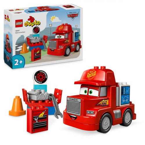 LEGO DUPLO 10417 | Disney and Pixar’s Cars Mack beim Rennen LKW Truck