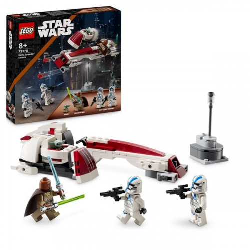 LEGO Star Wars Flucht mit dem BARC Speeder, Spielzeug mit Figuren 75378