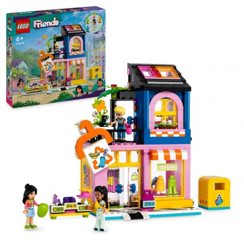 LEGO Friends 42614 Vintage-Modegeschäft, Spielzeug-Laden für Kinder