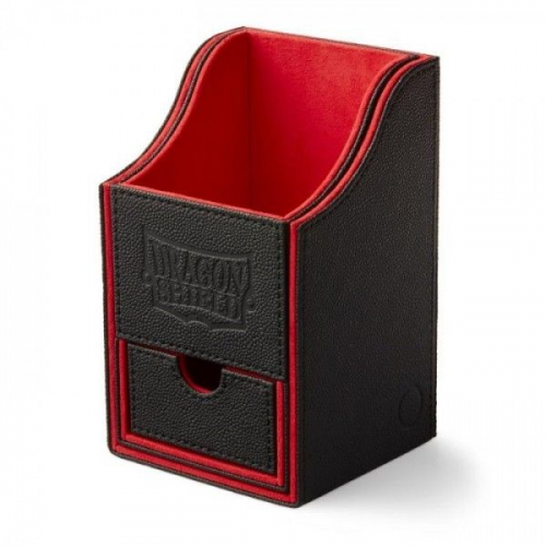 Pegasus ART40204 - Dragon Shield: Nest Box + Dice Tray  Black/Red