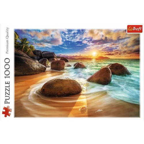 Trefl - Puzzle - Samudra Beach, Indien, 1000 Teile