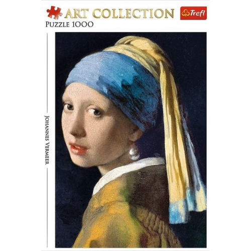 Trefl - Puzzle - Art Collection - Johannes Vermeer / Mädchen mit einem Perlenohrring, 1000 Teile