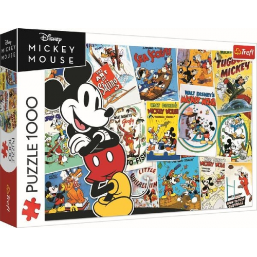 Puzzle 1000 100 Jahre Disney / Mickey Retro