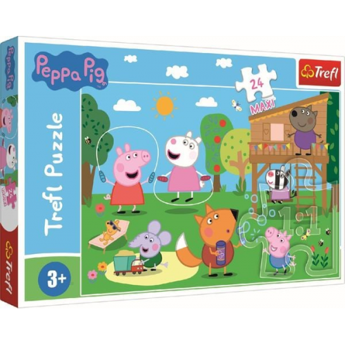 Maxi Puzzle 24 Teile Peppa Pig (Kinderpuzzle)