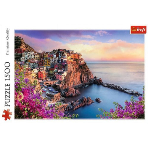 Trefl - Puzzle - Blick auf Manarola, 1500 Teile