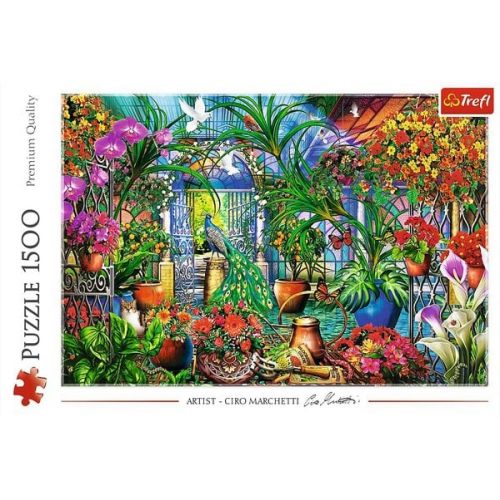 Trefl - Puzzle - Geheimer Garten, 1500 Teile