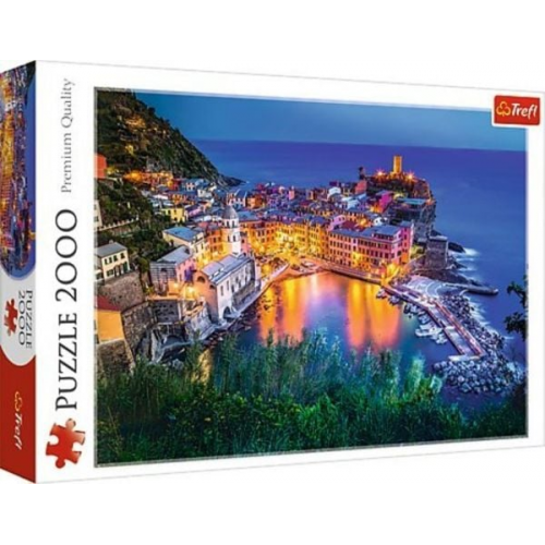 Puzzle 2000 - Vernazza in der Dämmerung