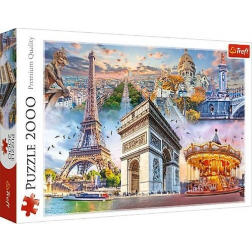 Puzzle 2000 Wochenende in Paris