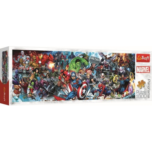 Puzzle 1000 Panorama Marvel Universum