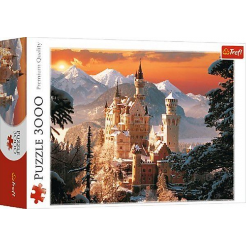 Neuschwanstein im Winter (Puzzle)