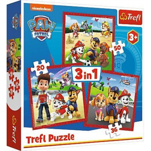 3 in 1 Puzzle Paw Patrol