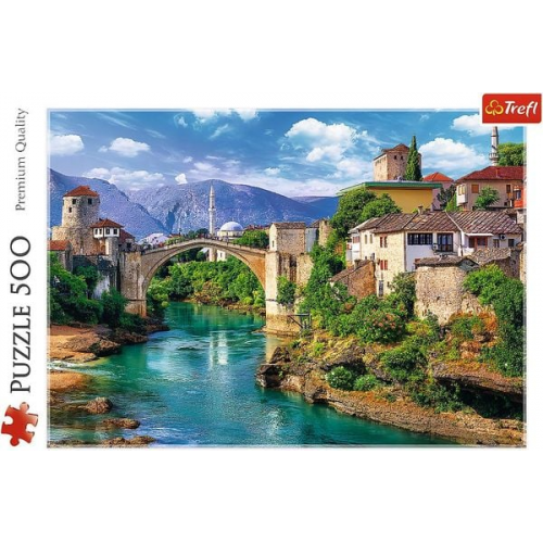 Trefl - Puzzle - Mostar, Bosnien, 500 Teile