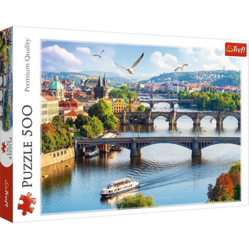 Trefl - Puzzle - Prag, Czech Republic, 500 Teile