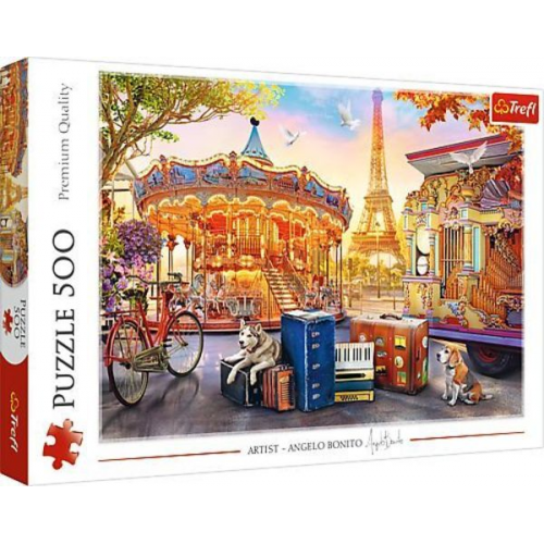 Puzzle 500 Urlaub in Paris