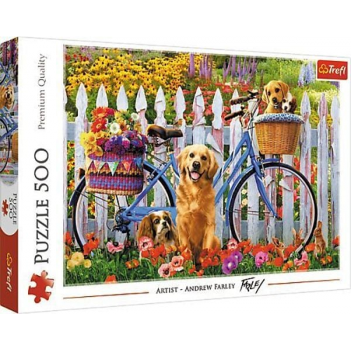 Puzzle 500 Welpen Abenteuer