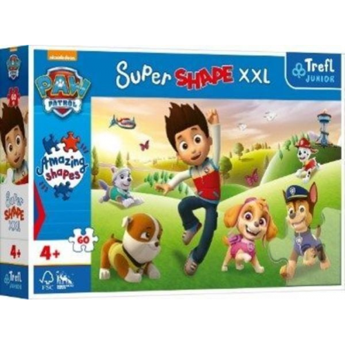 Junior Super Shape XXL Puzzle 60 Teile - Paw Patrol