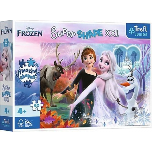 Junior Super Shape XXL Puzzle 60 Teile - Disney Frozen