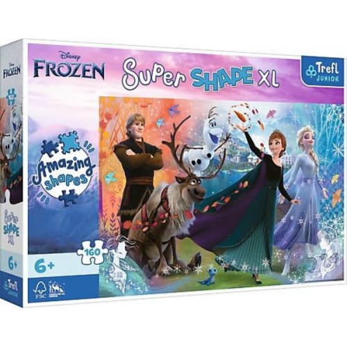 Junior Super Shape XL Puzzle 160 Teile - Disney Frozen