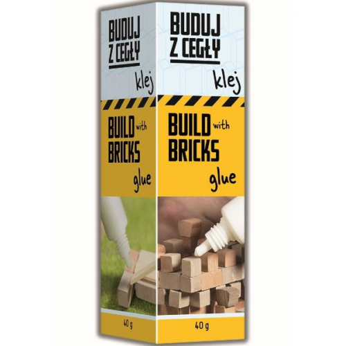 Trefl - Brick Trick Bau mit den Ziegeln - Kleber, 40g