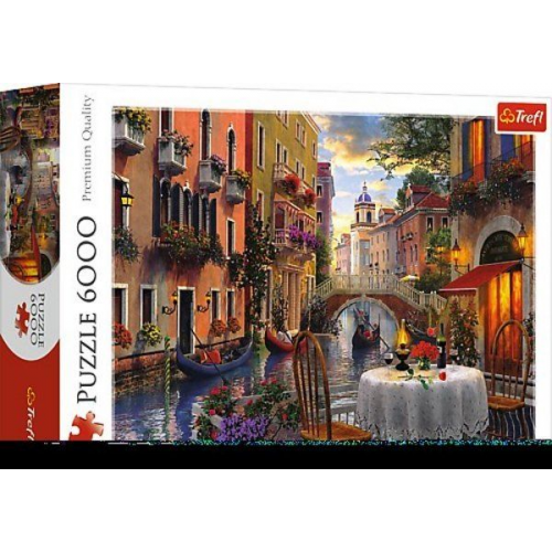 Puzzle 6000 - Abendessen in Venedig