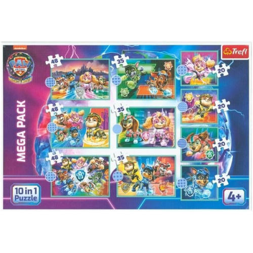 10 in 1 Puzzle Paw Patrol Film