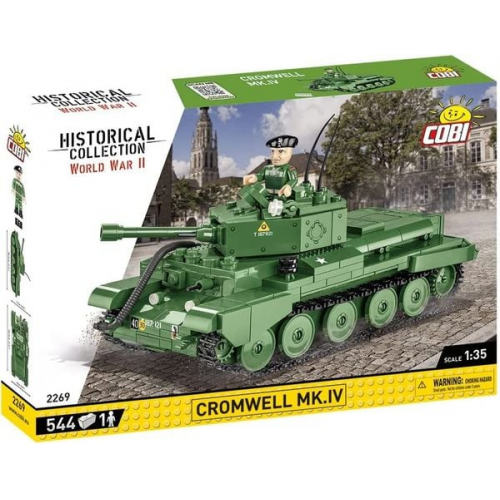 COBI Historical Collection 2269 - Cromwell MK.IV, Panzer, WWII, Bausatz, 544 Teile