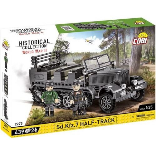 COBI Historical Collection 2275 - Sd.Kfz. 7 Half-Track, Artillerie-Traktor, WWII, Bauset